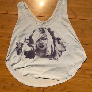 Chaser Blondie crop tank top